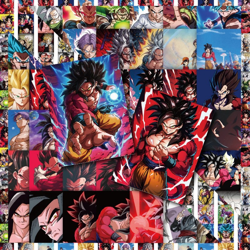 110 buah stiker Dragon Ball Su - Model Kit Wukong ulasan dan harga
