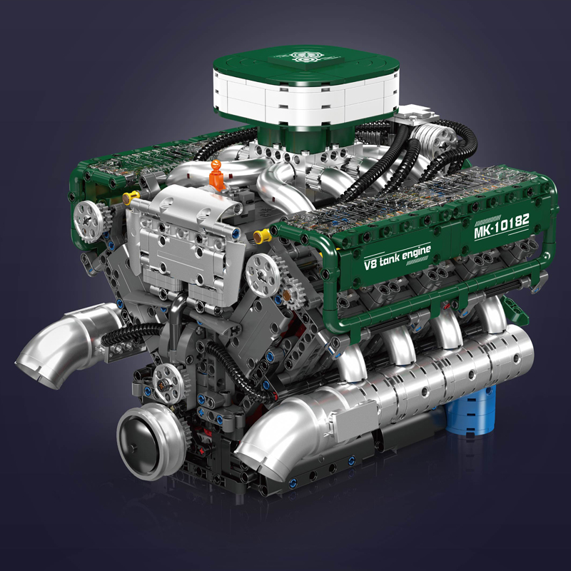 Mould King 10182 Mainan Teknis - Model Kit Engine ulasan dan harga